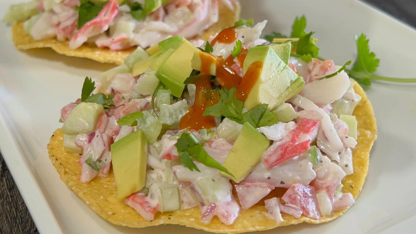 Crab Salad Tostadas